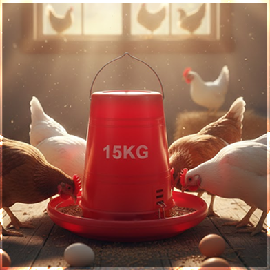 Comedero 15 KG (Tolva)