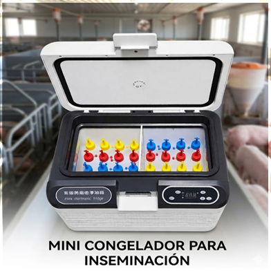 Mini congelador para inseminación